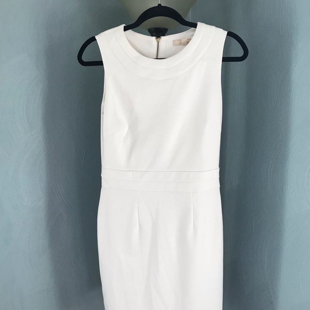 Banana Republic Classic White Dress